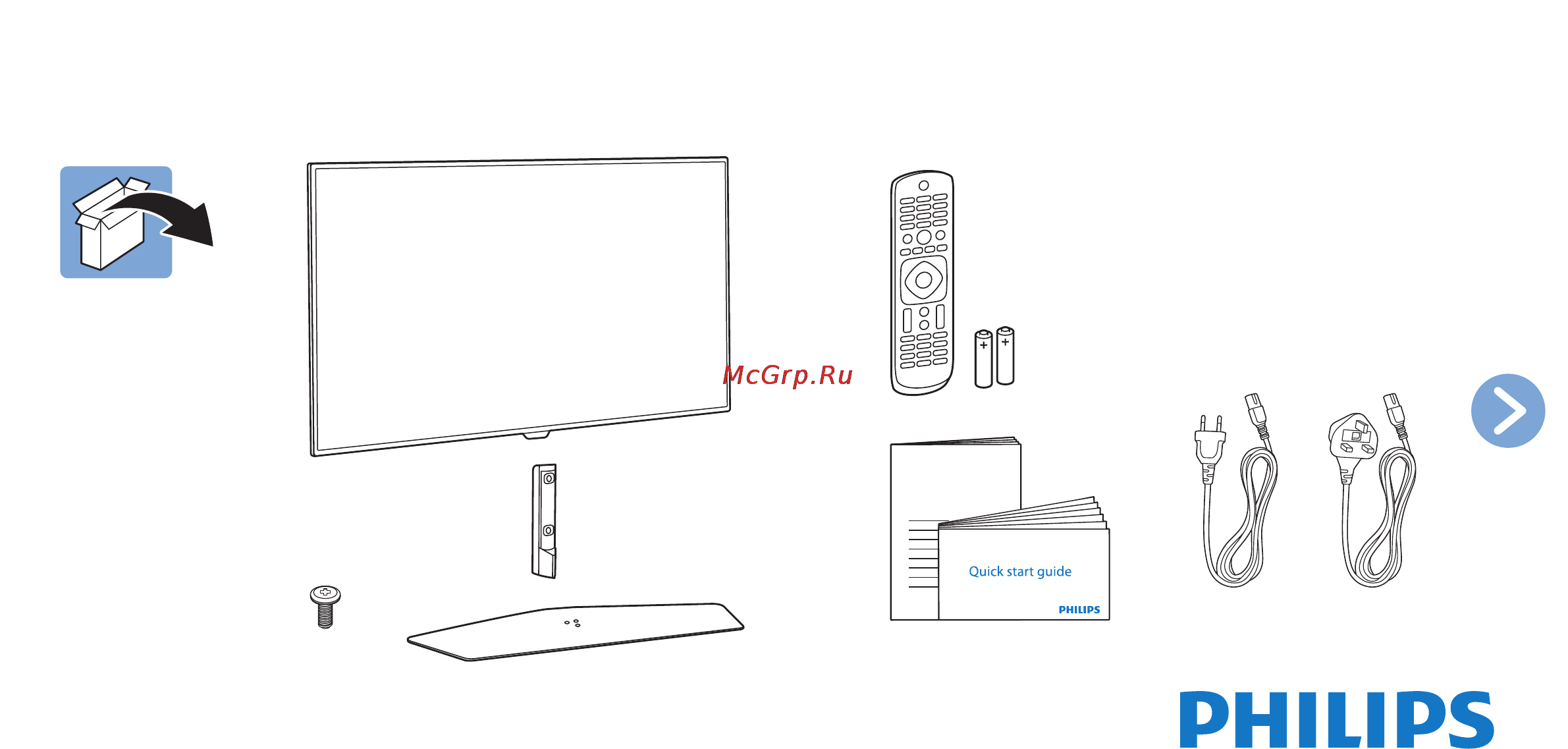 Philips 40PFT6300/60 Краткое руководство онлайн