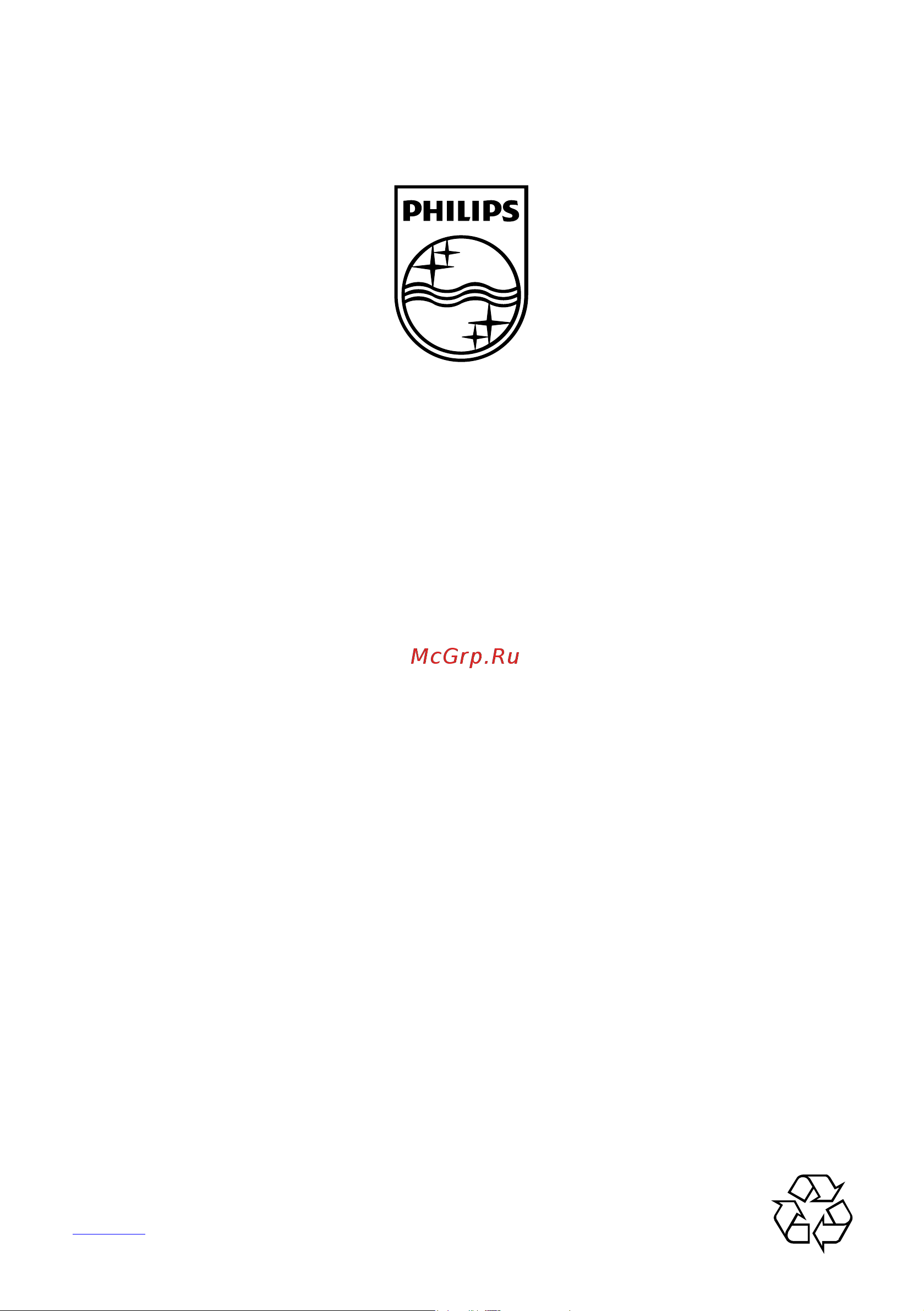 Philips 32PFL3168T/60 Руководство пользователя онлайн [52/52] 117726