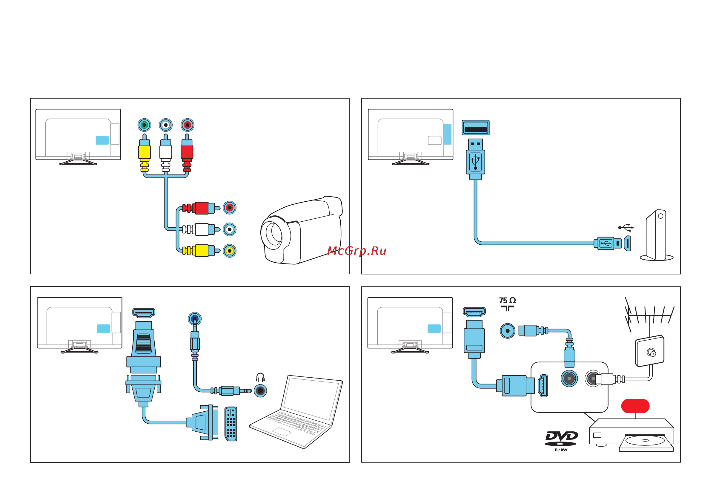 Philips 55PFL4988T/60 Краткое руководство онлайн [10/18] 117767