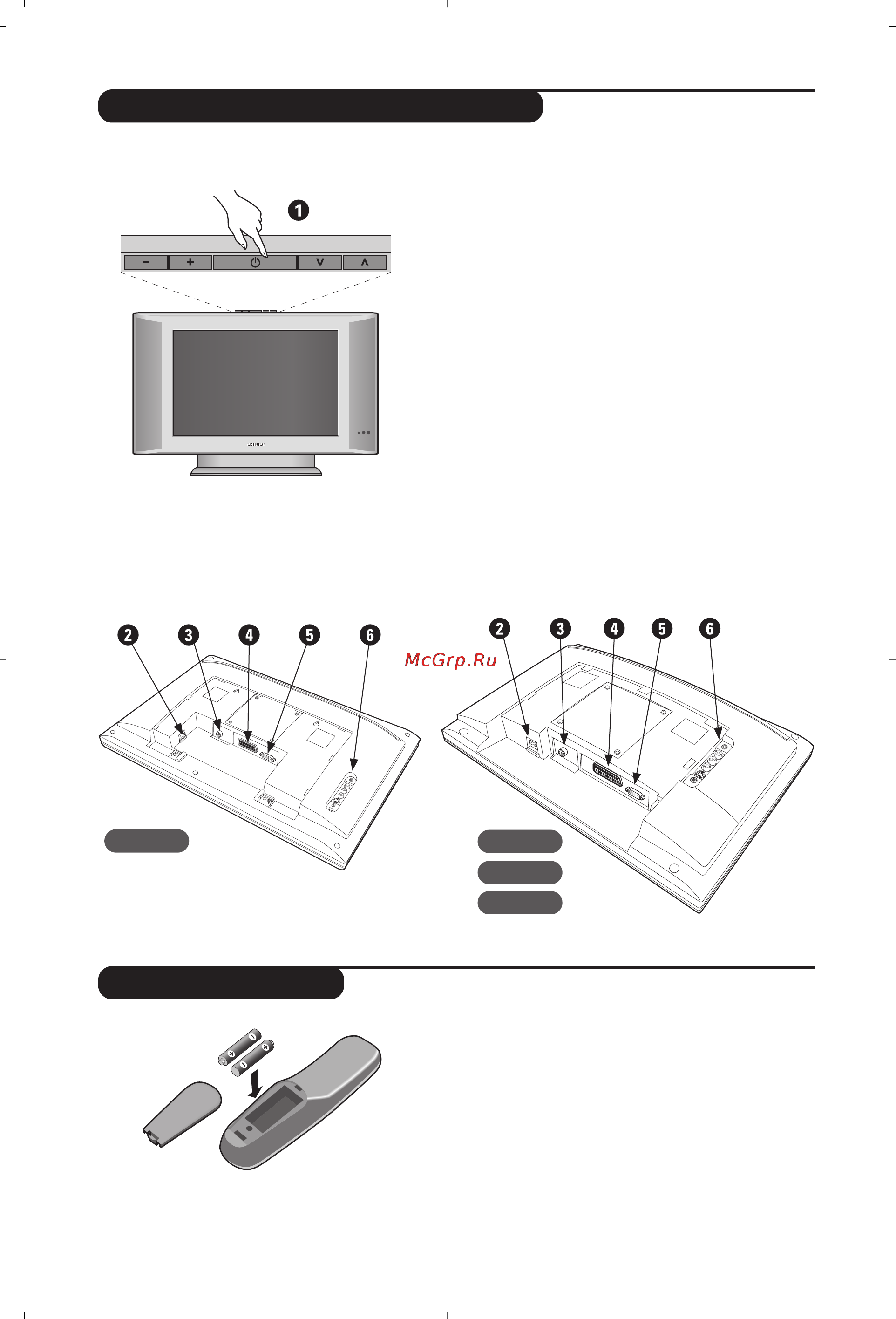 Philips 20PF4110/58 [20/118] Présentation du téléviseur lcd