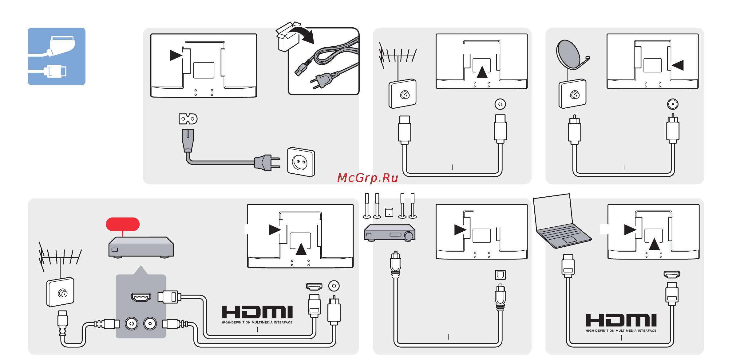 Philips 32PFH4109 [6/12] Philips com connectivityguide
