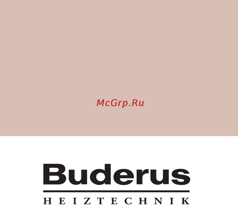 Buderus LOGANO G124 WS [4/4] Buderus heiztechnik gmbh 35573 wetzlar