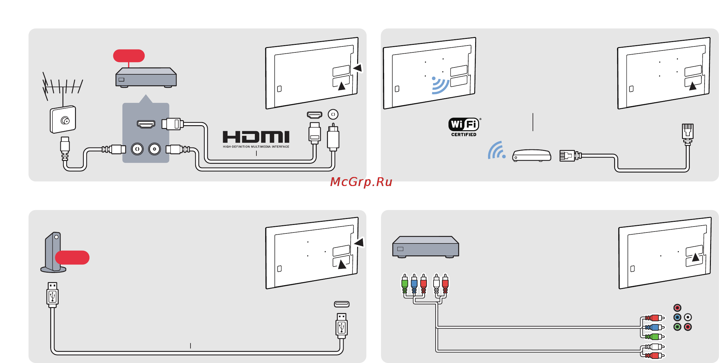 Philips 48PFT5500/60 Краткое руководство онлайн [8/12] 117867