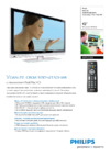 Philips 42PFL5322S/60 Брошюра