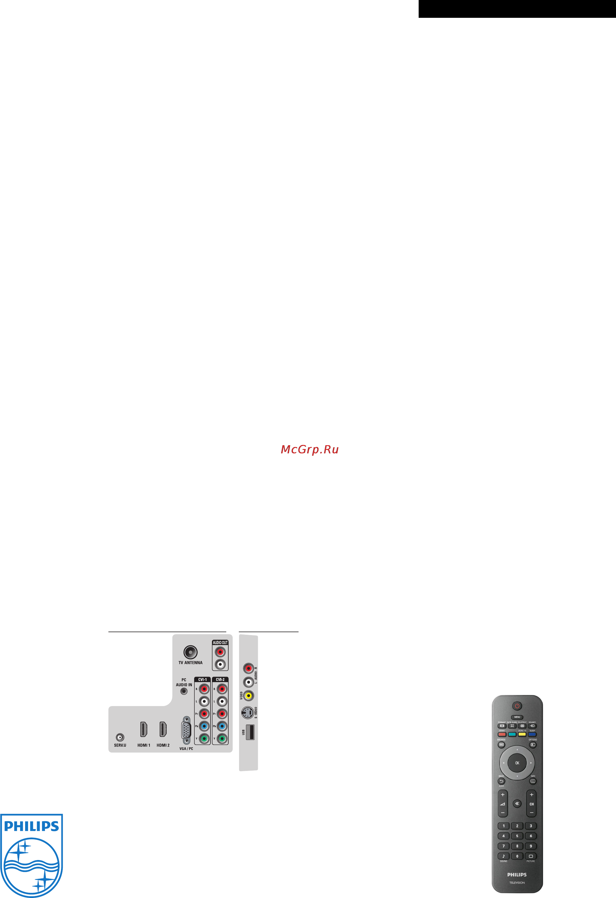 Philips 32PFL3615/60 [3/3] Характеристики