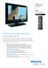 Philips 26PFL3312S/60 Брошюра