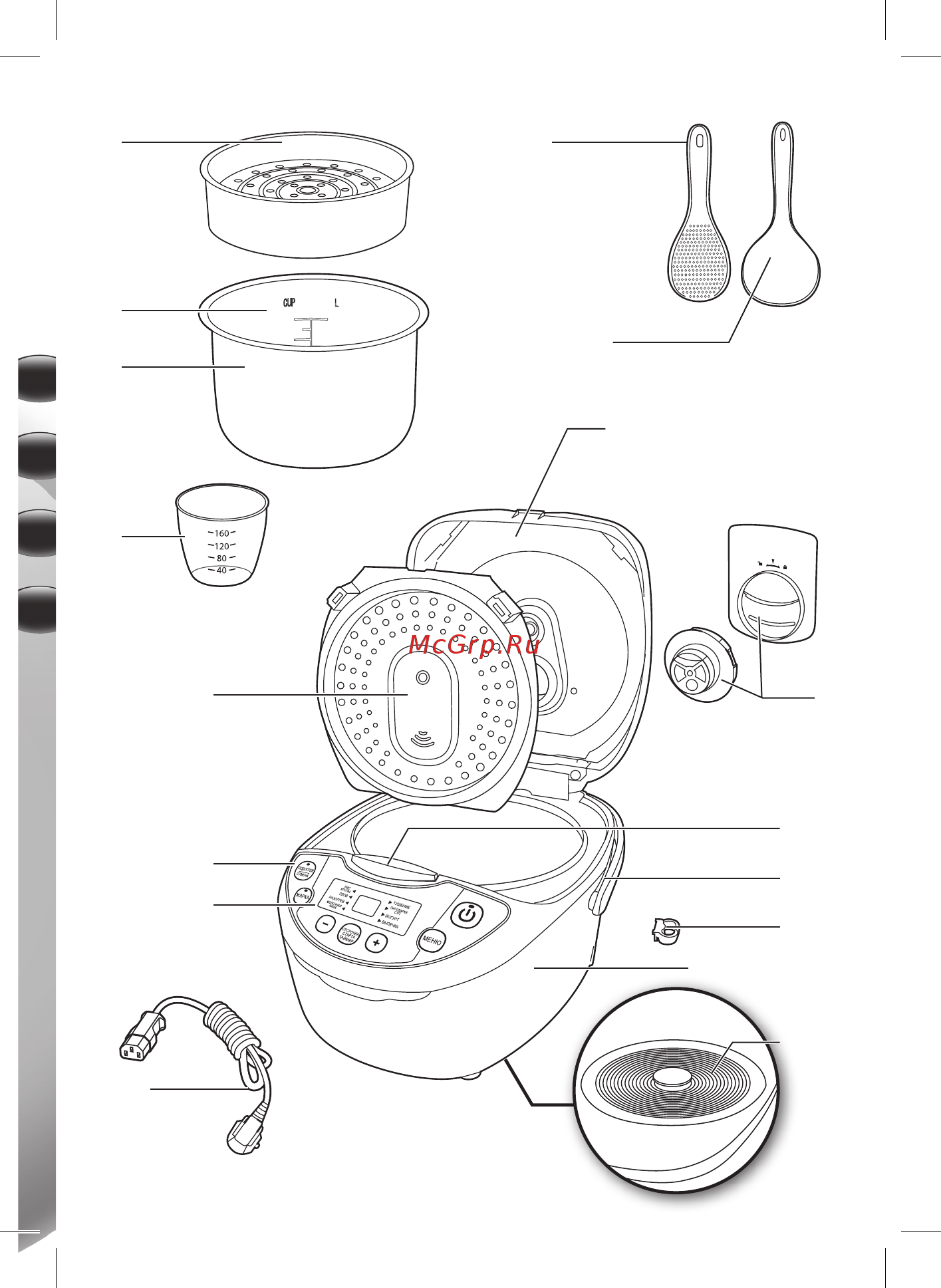 Moulinex mk 706 [3/62] Artificial intelligence multicooker