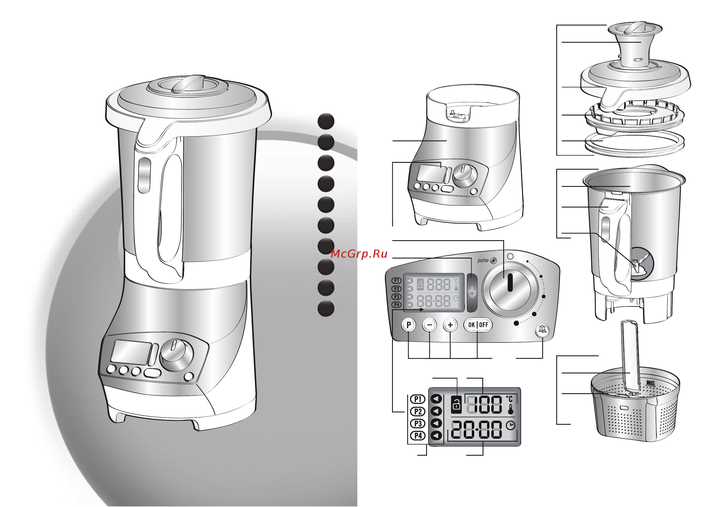 Moulinex LM9021 Инструкция по эксплуатации онлайн