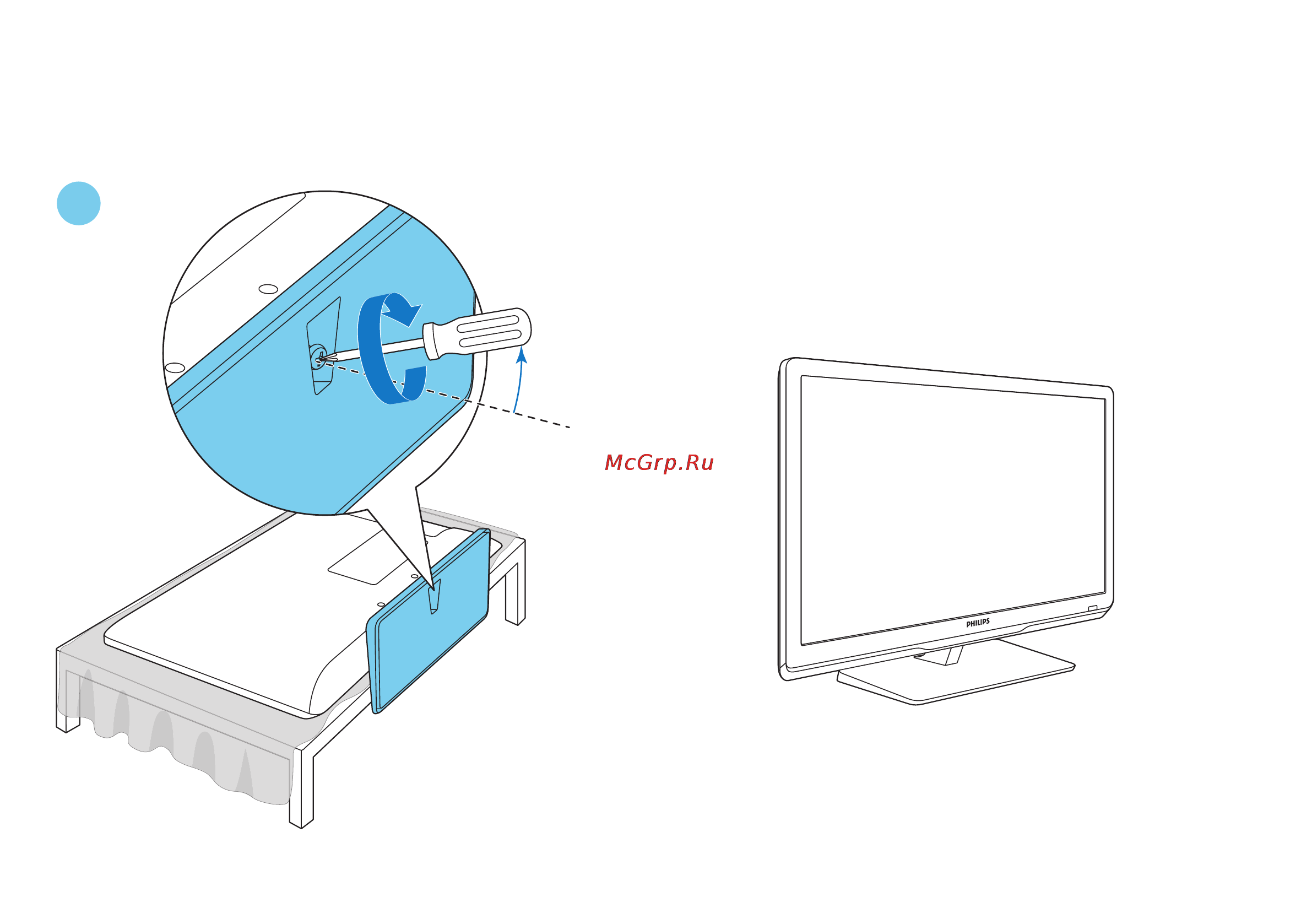 Philips 22PFL3507T/60 Краткое руководство онлайн [7/22] 118082