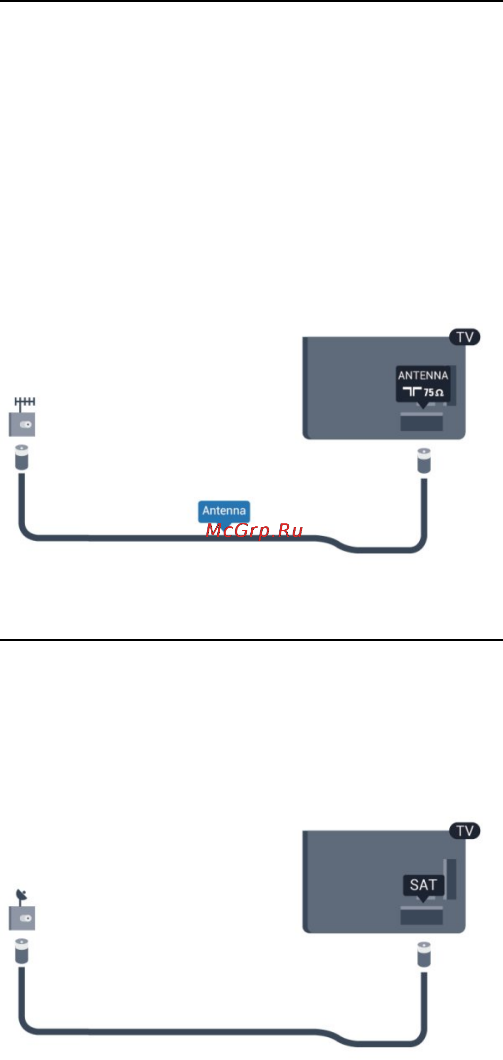 Philips 48PFS6719 [8/109] Кабель антени