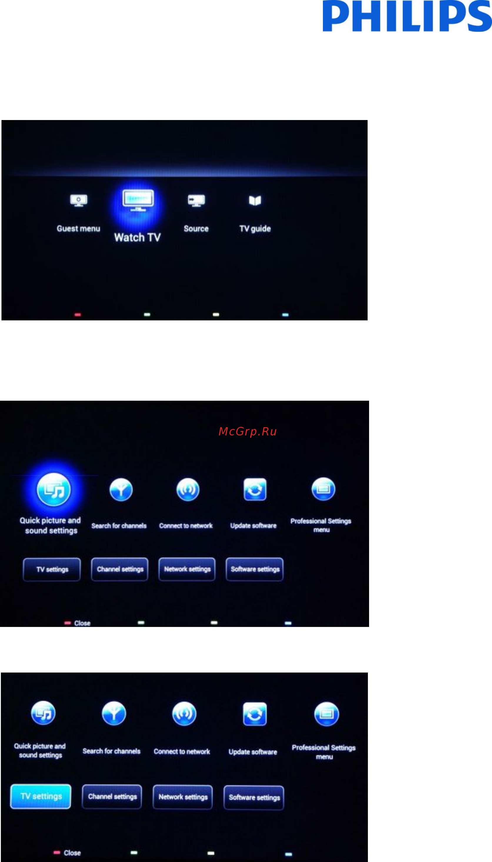 Philips 28HFL5009D/12 [6/63] Re install tv