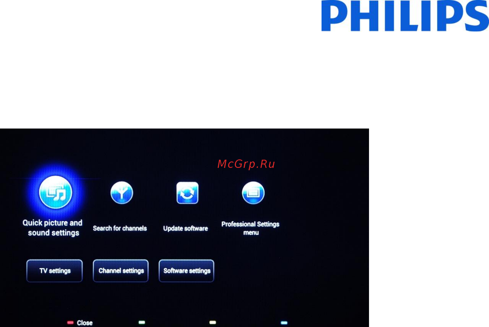 Philips 24HFL3009W/12 [23/56] Consumer setup menu