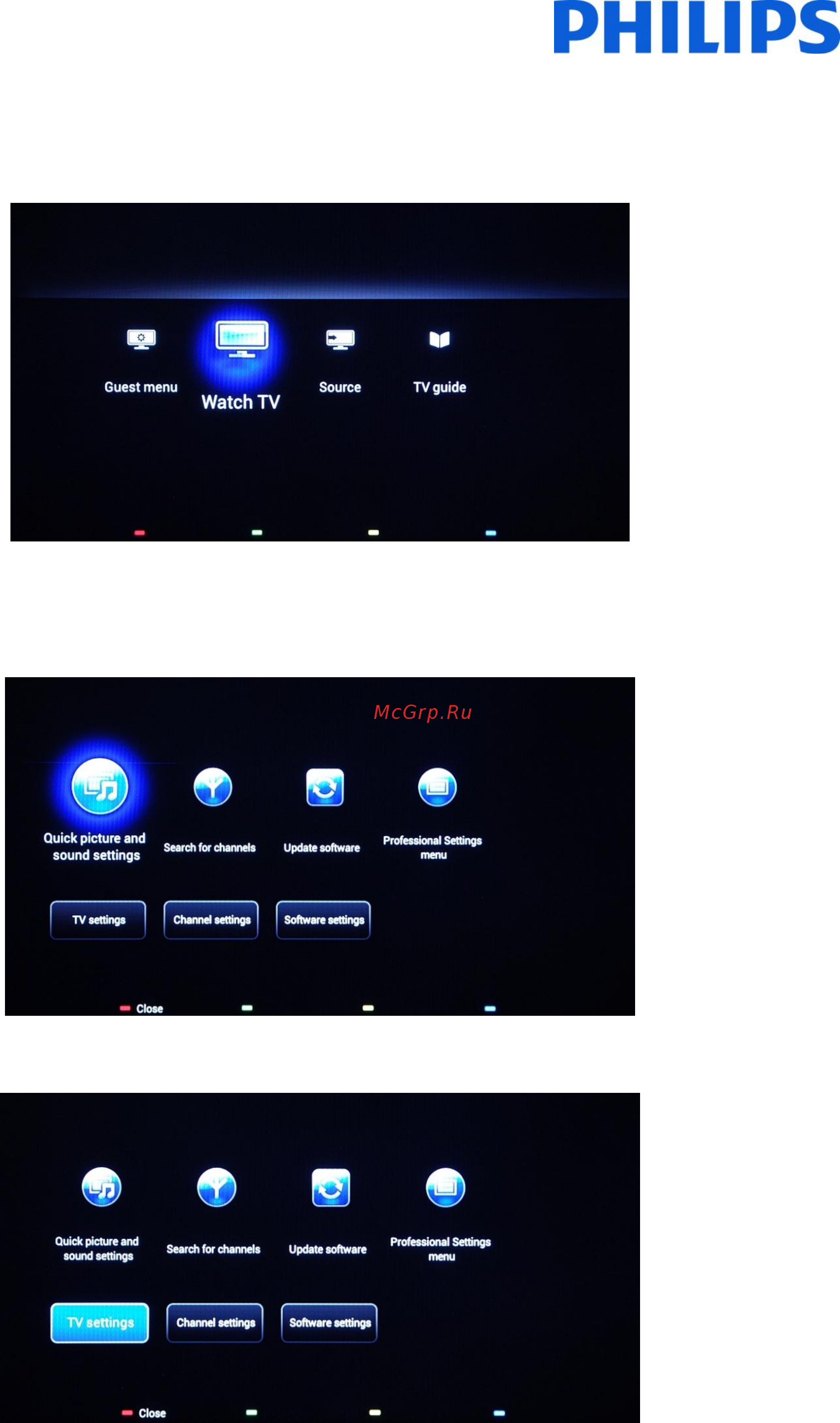 Philips 24HFL3009D/12 [6/56] Re install tv