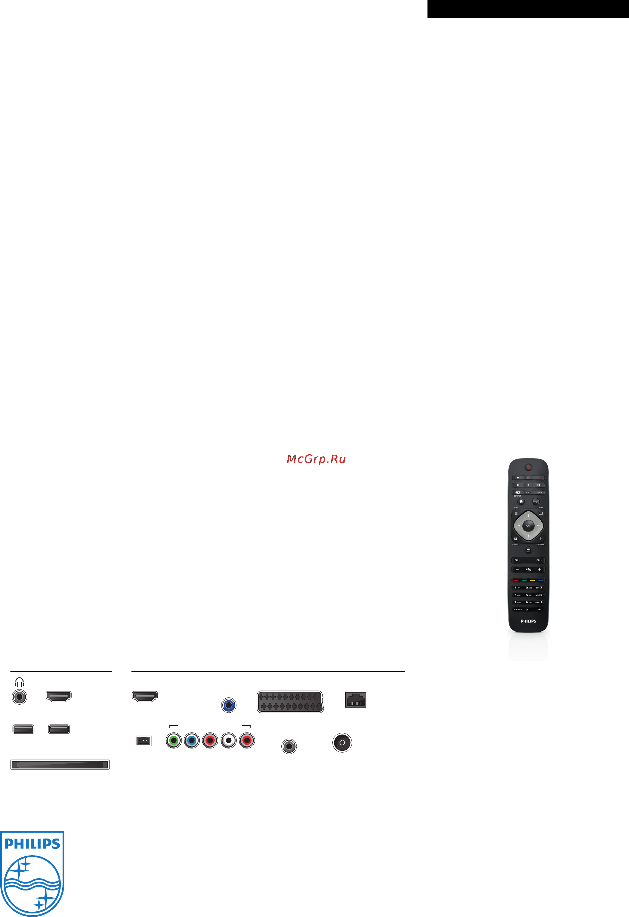 Philips 32PFL3208H [3/3] Характеристики