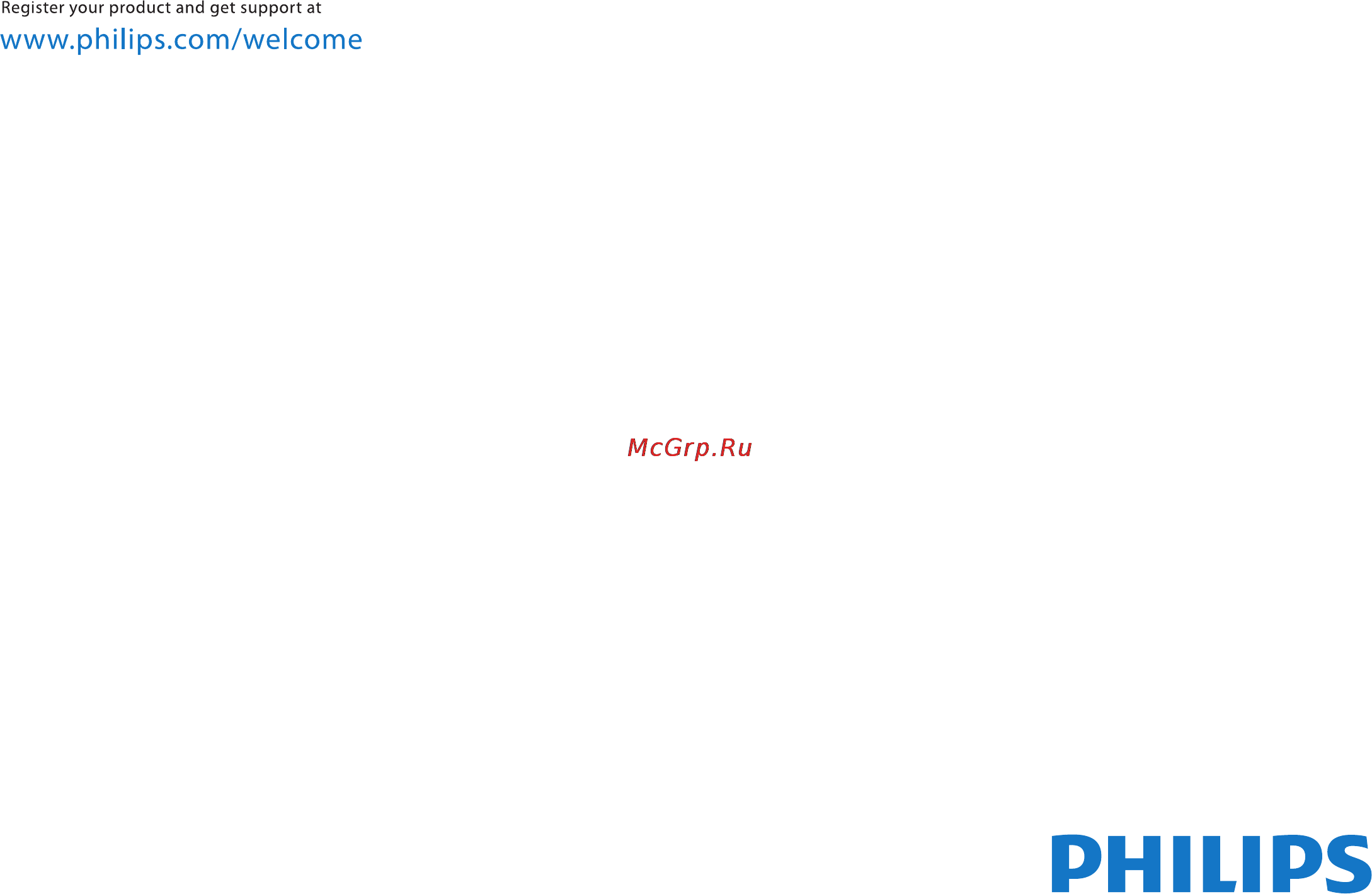Philips 39PFL3008T Краткое руководство онлайн