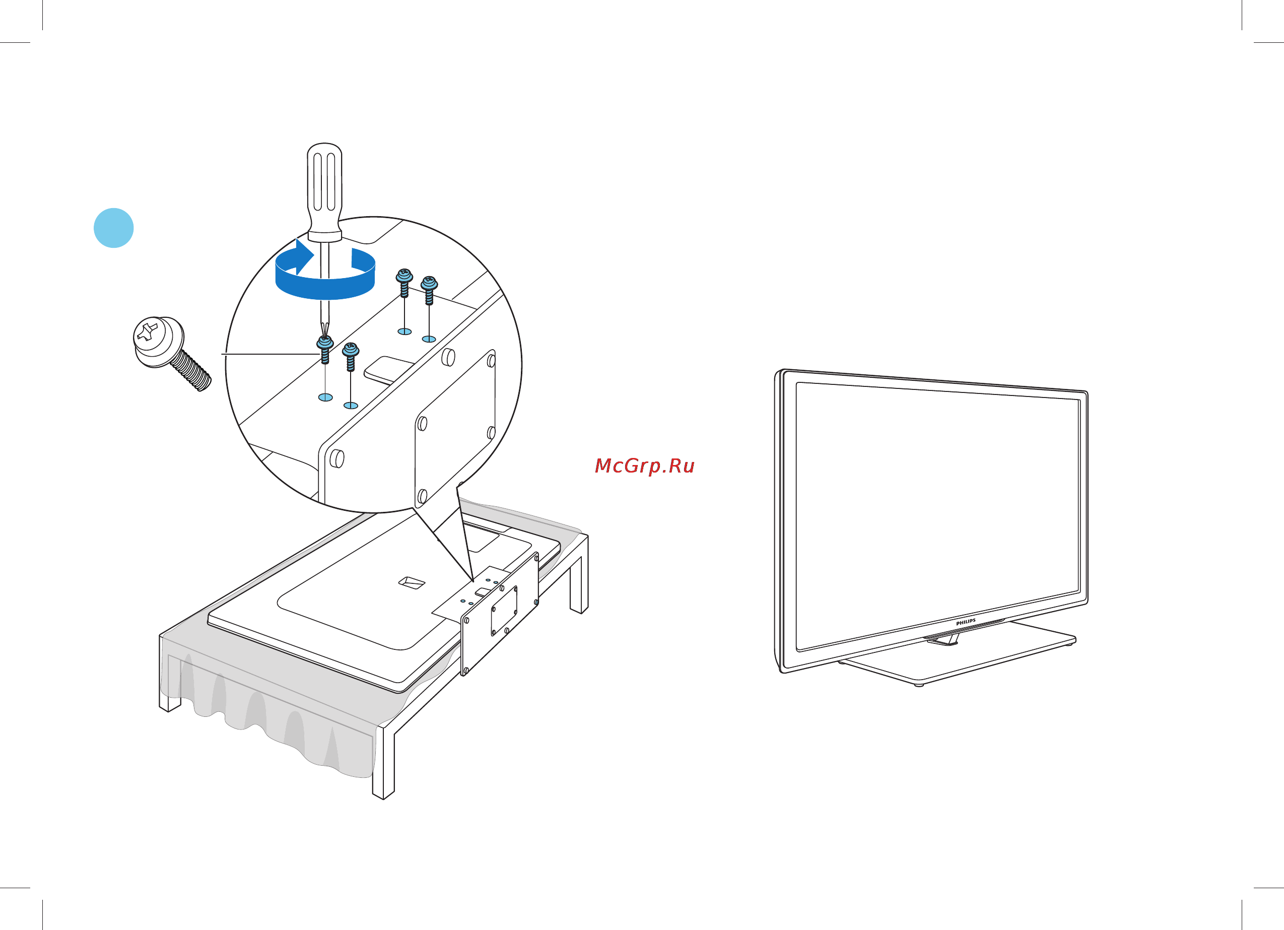 Philips 32PFL3807H Краткое руководство онлайн [6/22] 118296
