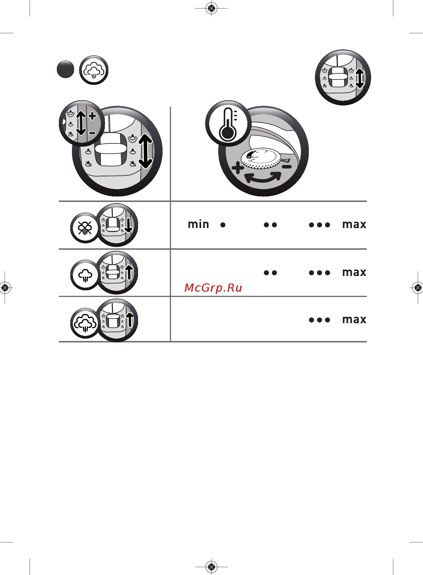 Moulinex IM3140 [9/50] Steam settin