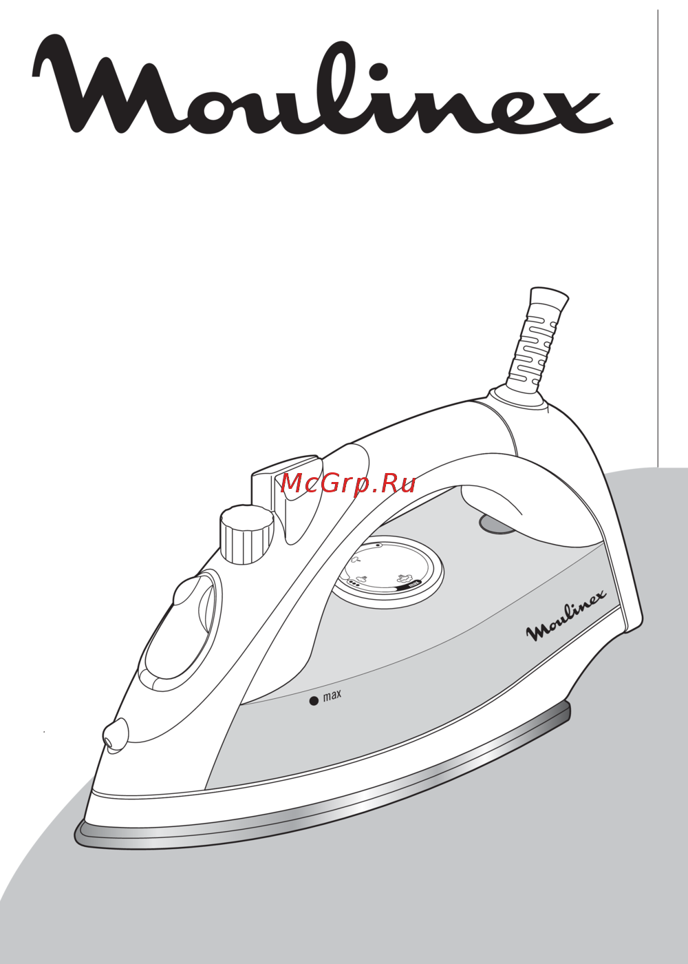 Как разобрать утюг мулинекс Moulinex CHL441 6/44 Repasser à sec