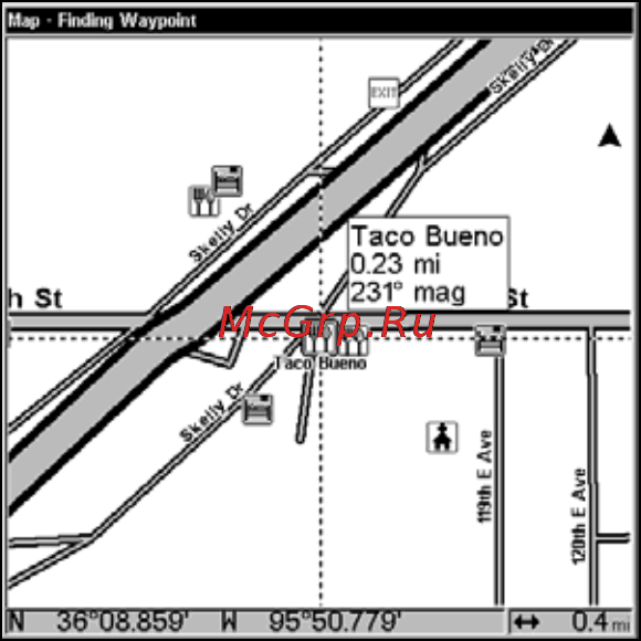 Lowrance LMS-525C DF [135/252] Set a waypoint