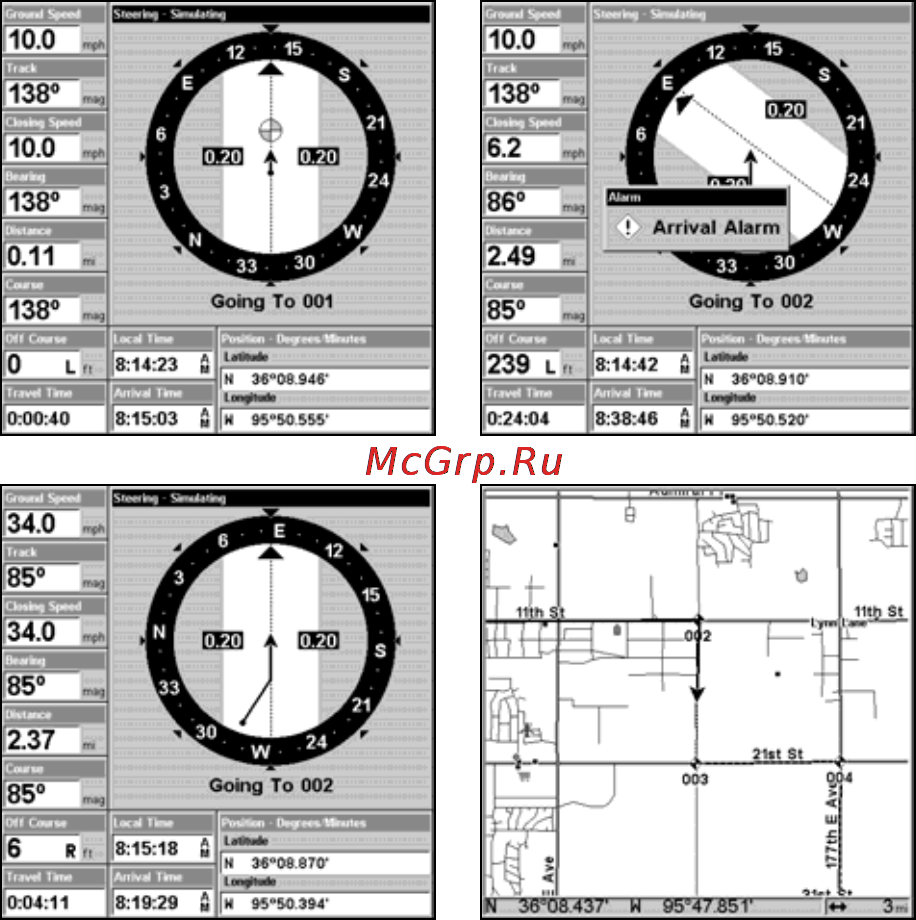 Lowrance LMS-522c iGPS [153/252] Trails