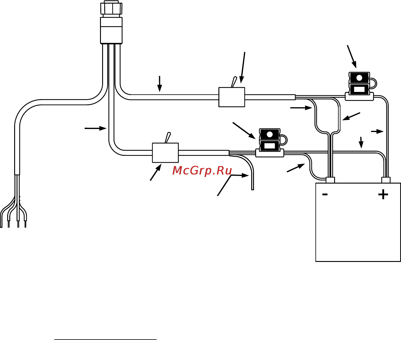 Lowrance LMS-522c iGPS [42/252] Power diagram a