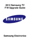 Samsung UE40 ES6307U Инструкция по обновлению