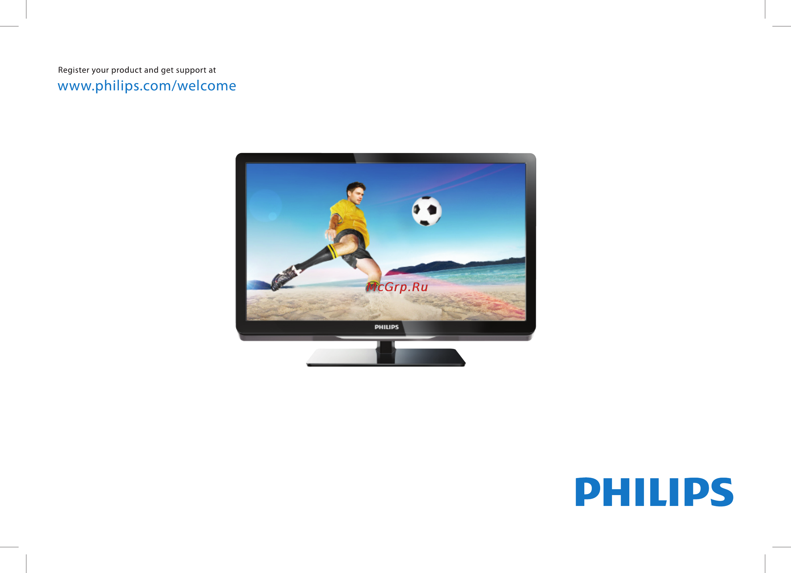 Philips 26PFL4007T по быстрому запуску онлайн