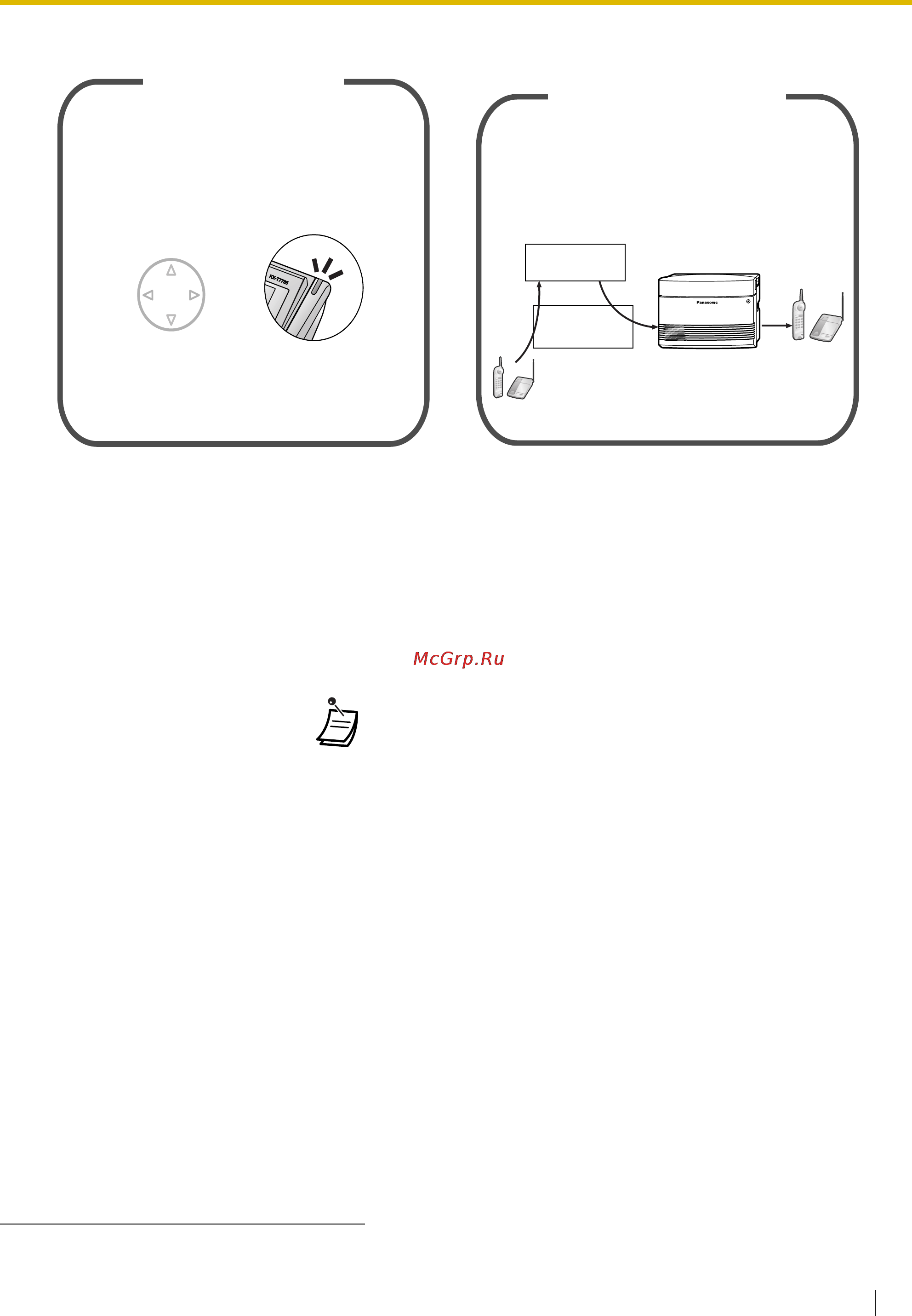 Panasonic KX-TEM824RU [3/180] Примечания подсказки