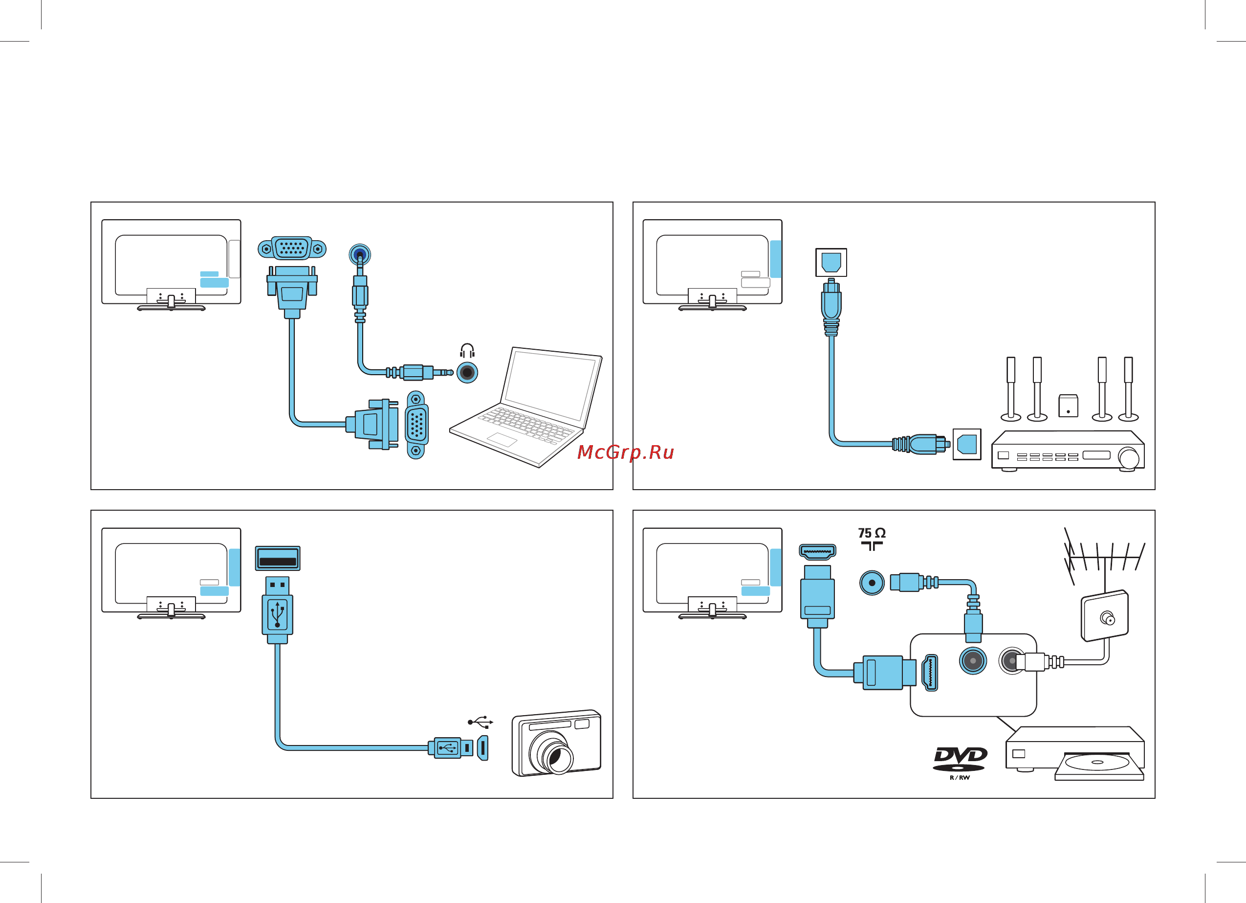 Philips 55PFL5527T Инструкция по быстрому запуску онлайн [10/22] 118461