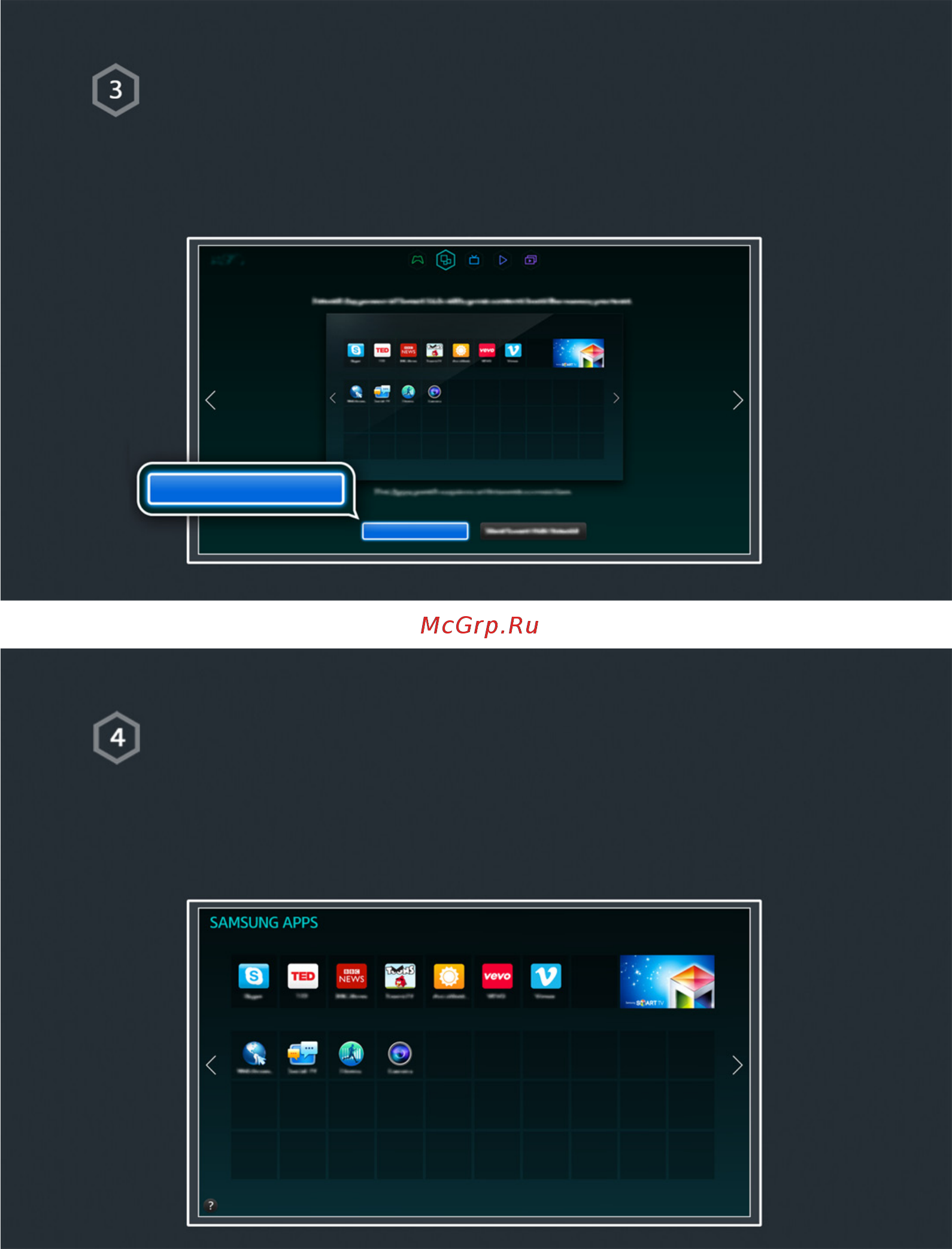 Samsung UE48H6200AK [8/239] Использование smart hub
