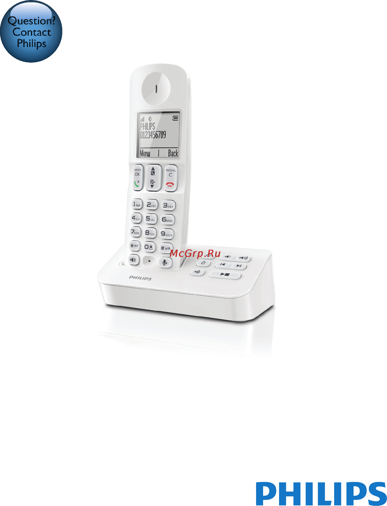Philips D4002WC Руководство пользователя онлайн
