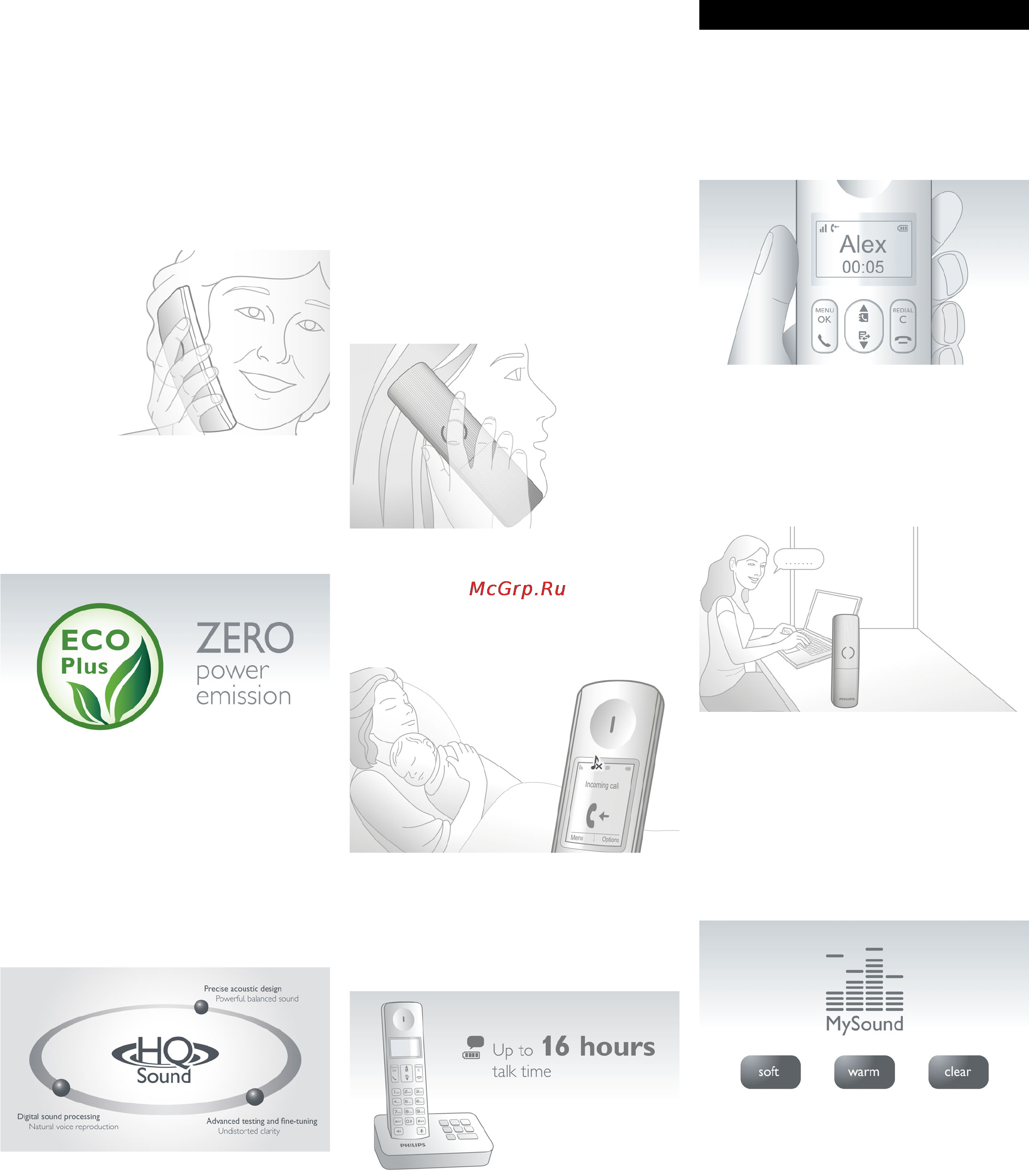 Philips D4002WC [2/3] Highlights
