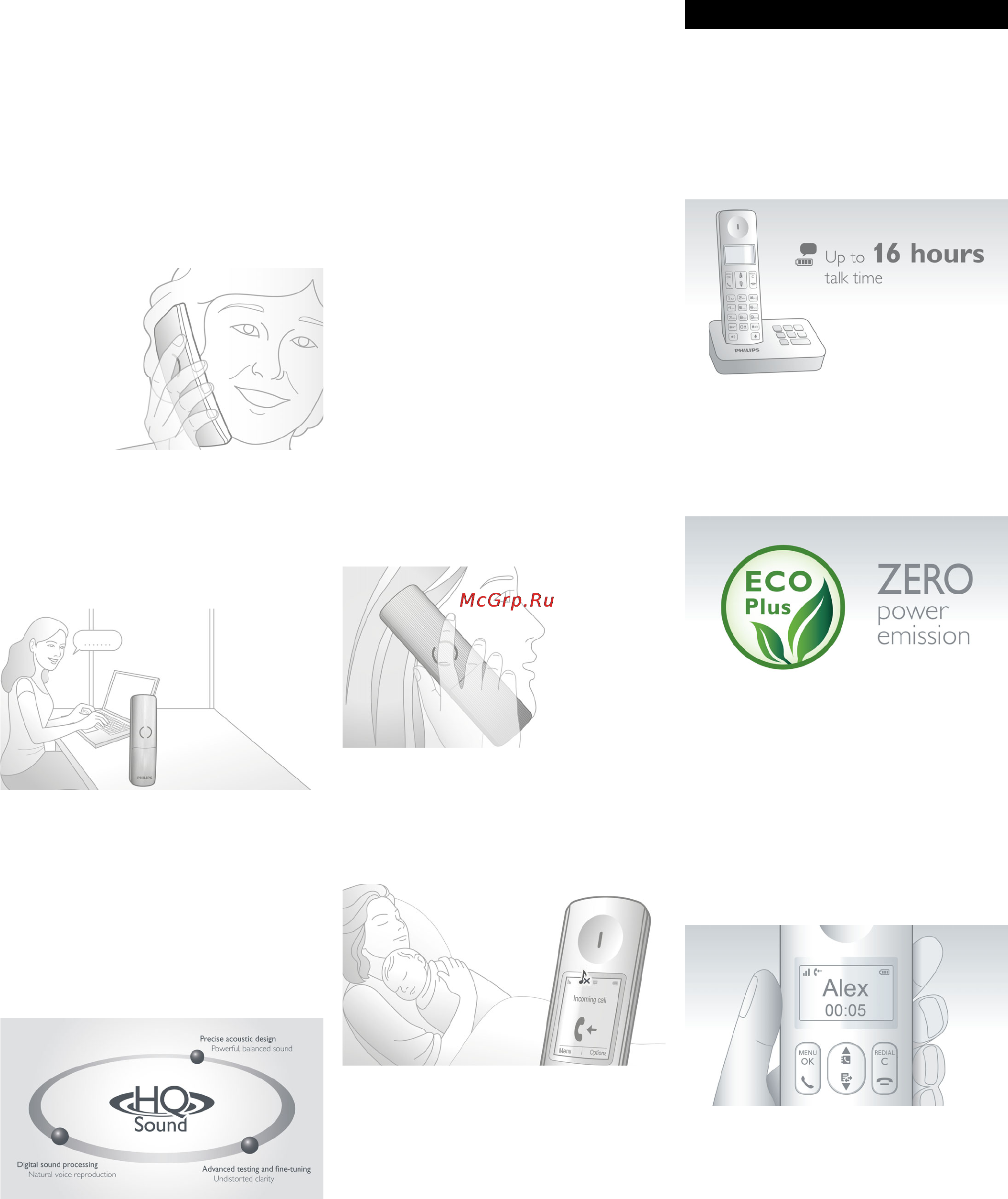 Philips D4050W/12 [2/3] Особенности