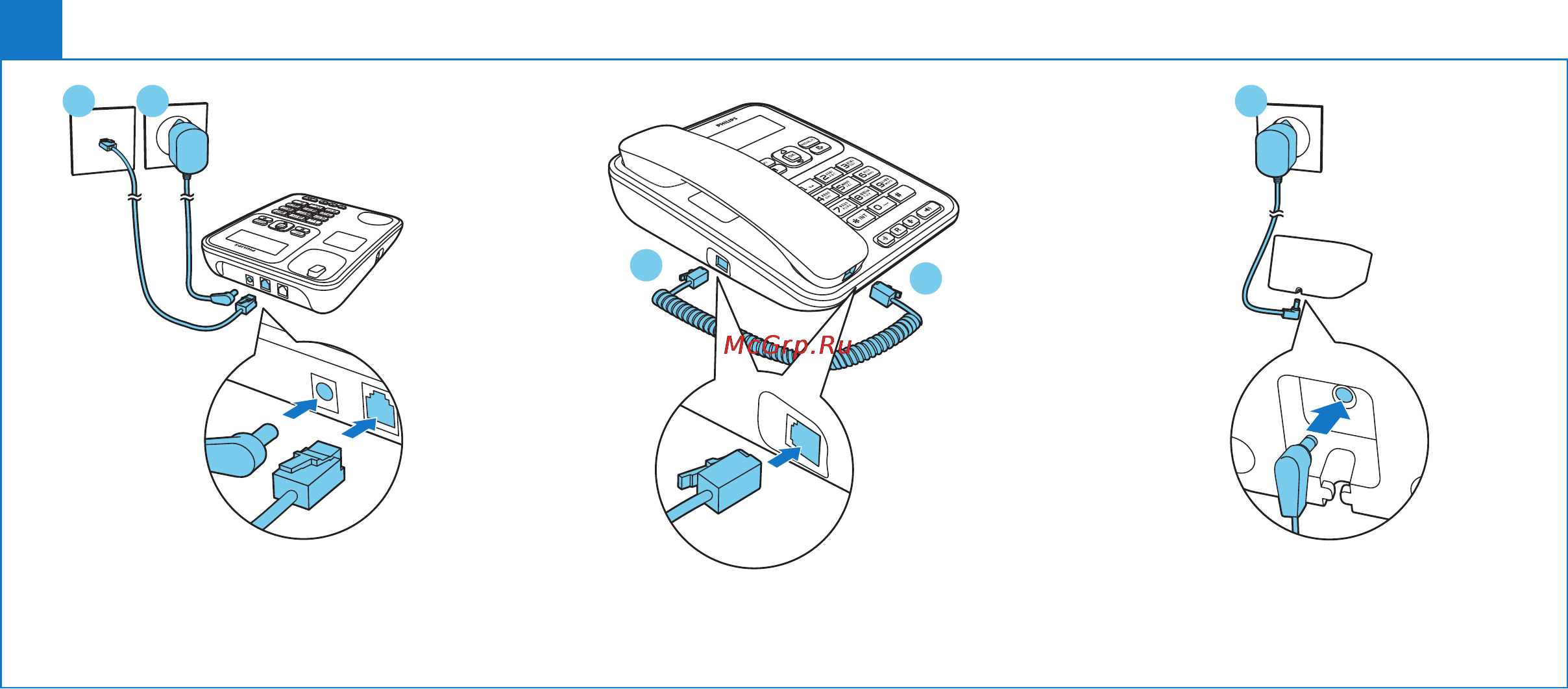 Philips X200B/51 [4/10] Подключение