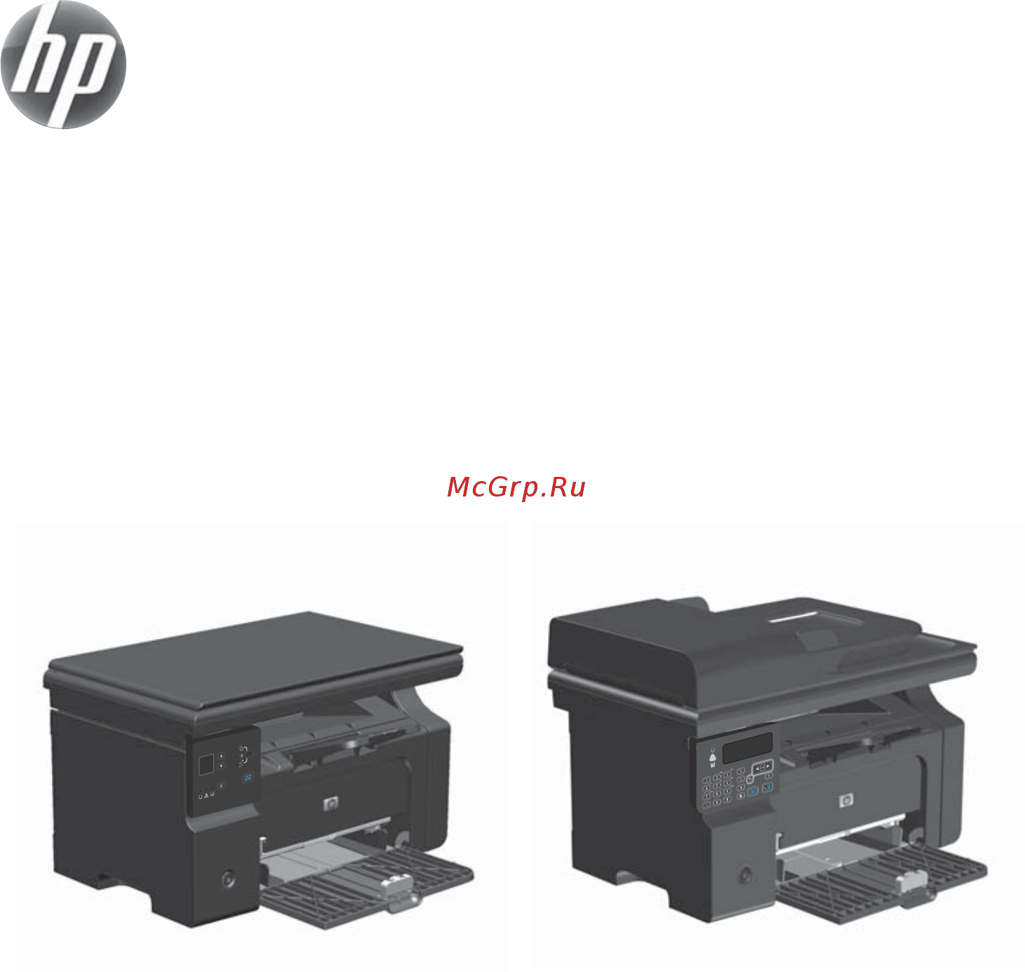 HP LaserJet Pro M1132s MFP Краткая инструкция онлайн