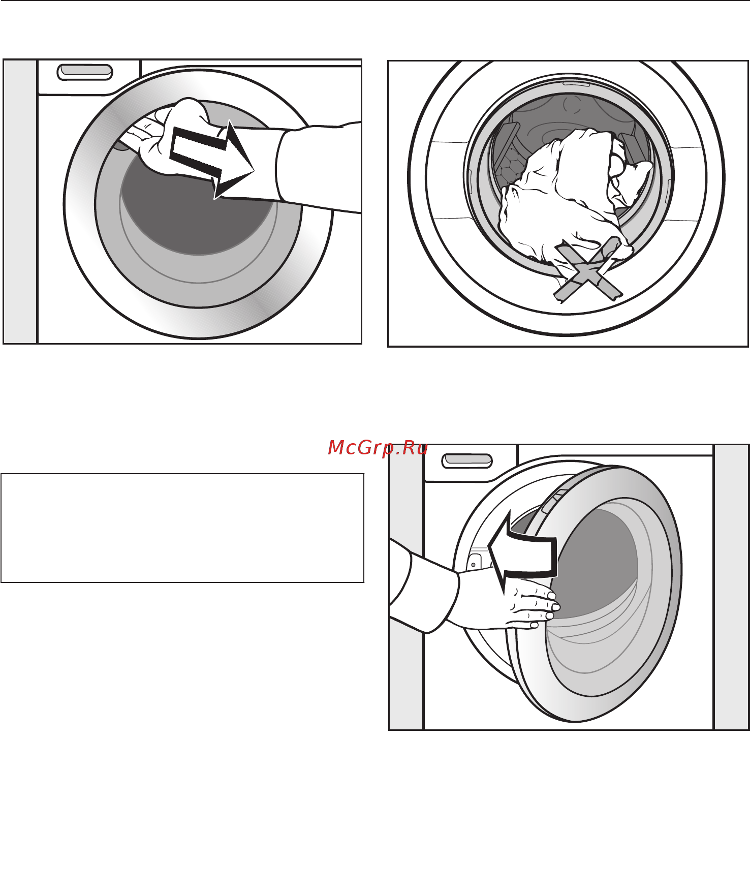 Miele WKR570WPS [31/116] Загрузить белье в машину
