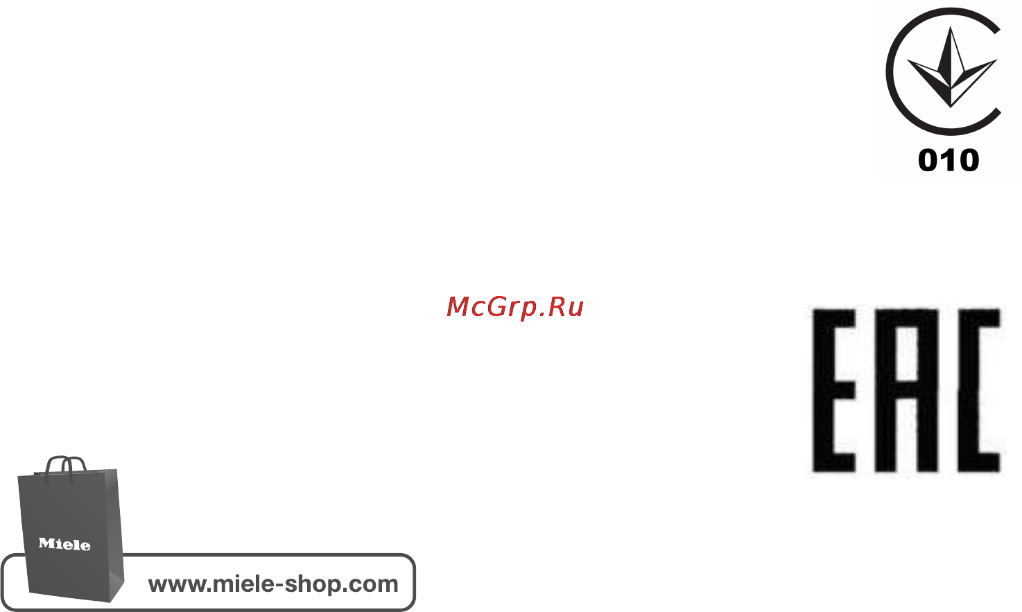 Miele G4760 SCVi Инструкция онлайн [87/88] 118555