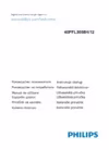 Philips 40PFL3008H Руководство пользователя