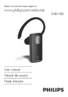 Philips SHB1100/37 Инструкция по эксплуатации