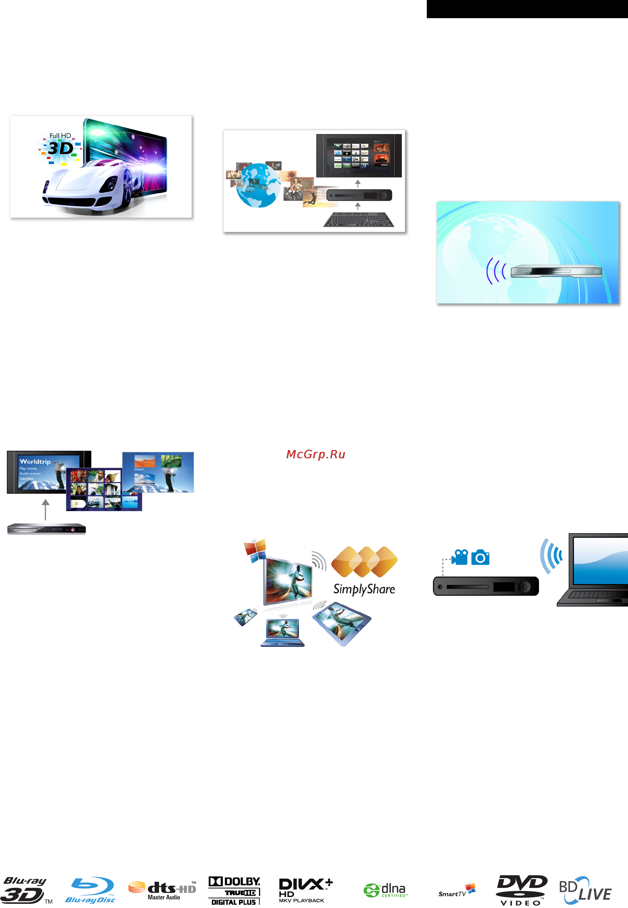 Philips BDP5650 [2/3] Особенности
