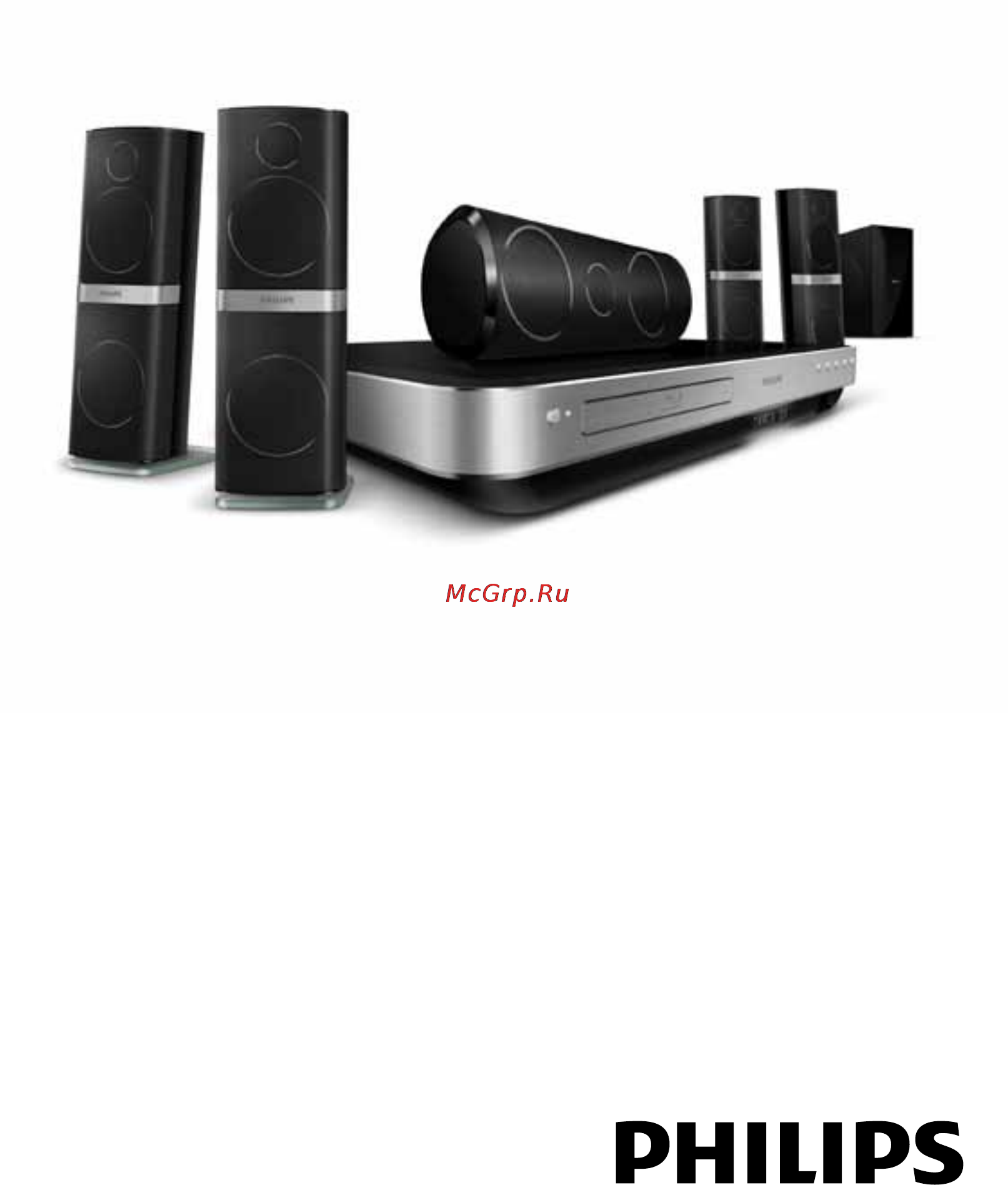Philips HTS8562 Инструкция по эксплуатации онлайн