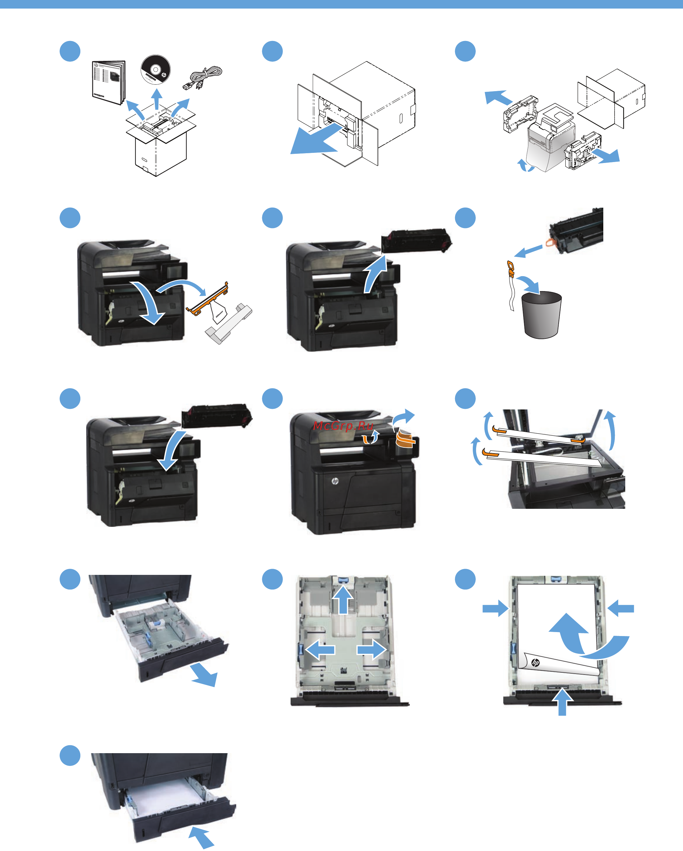 HP LaserJet Pro 400 MFP M425dn Инструкция пользователя онлайн [3/48] 73686