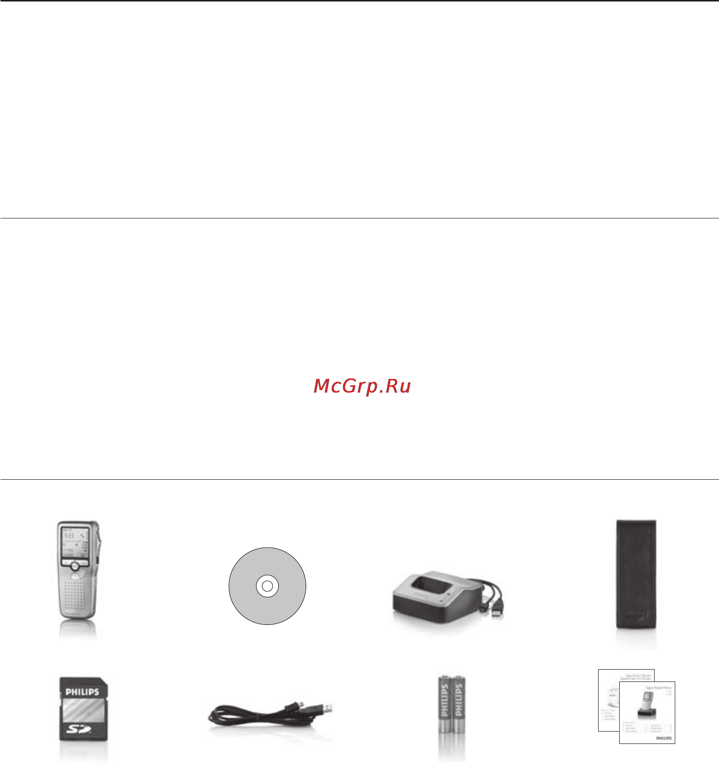 Philips Pocket Memo 9500 [4/24] Boas vindas 1