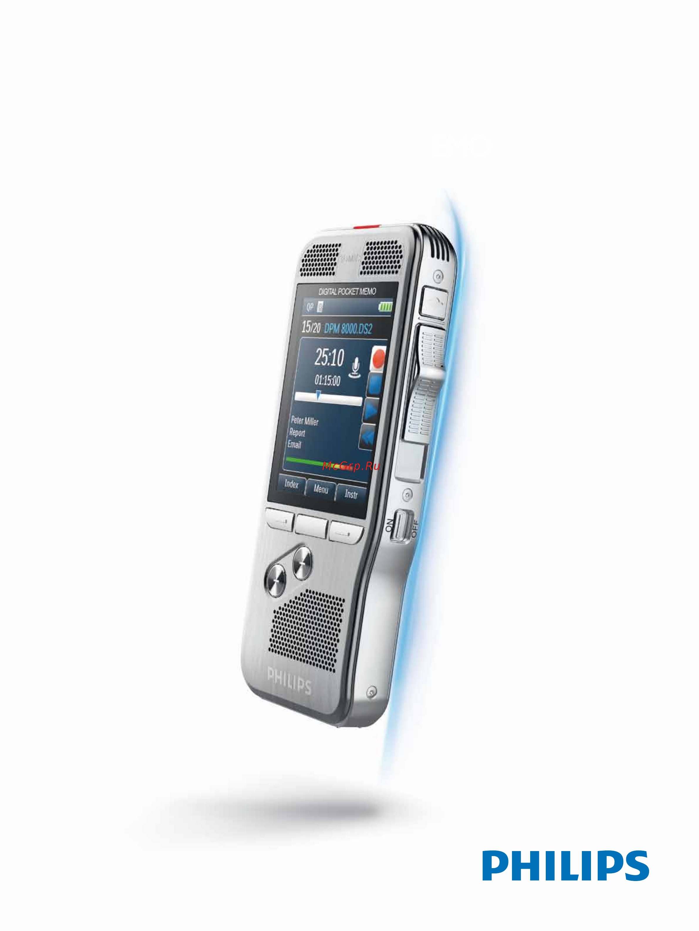 Philips Pocket Memo 8000 Брошюра онлайн