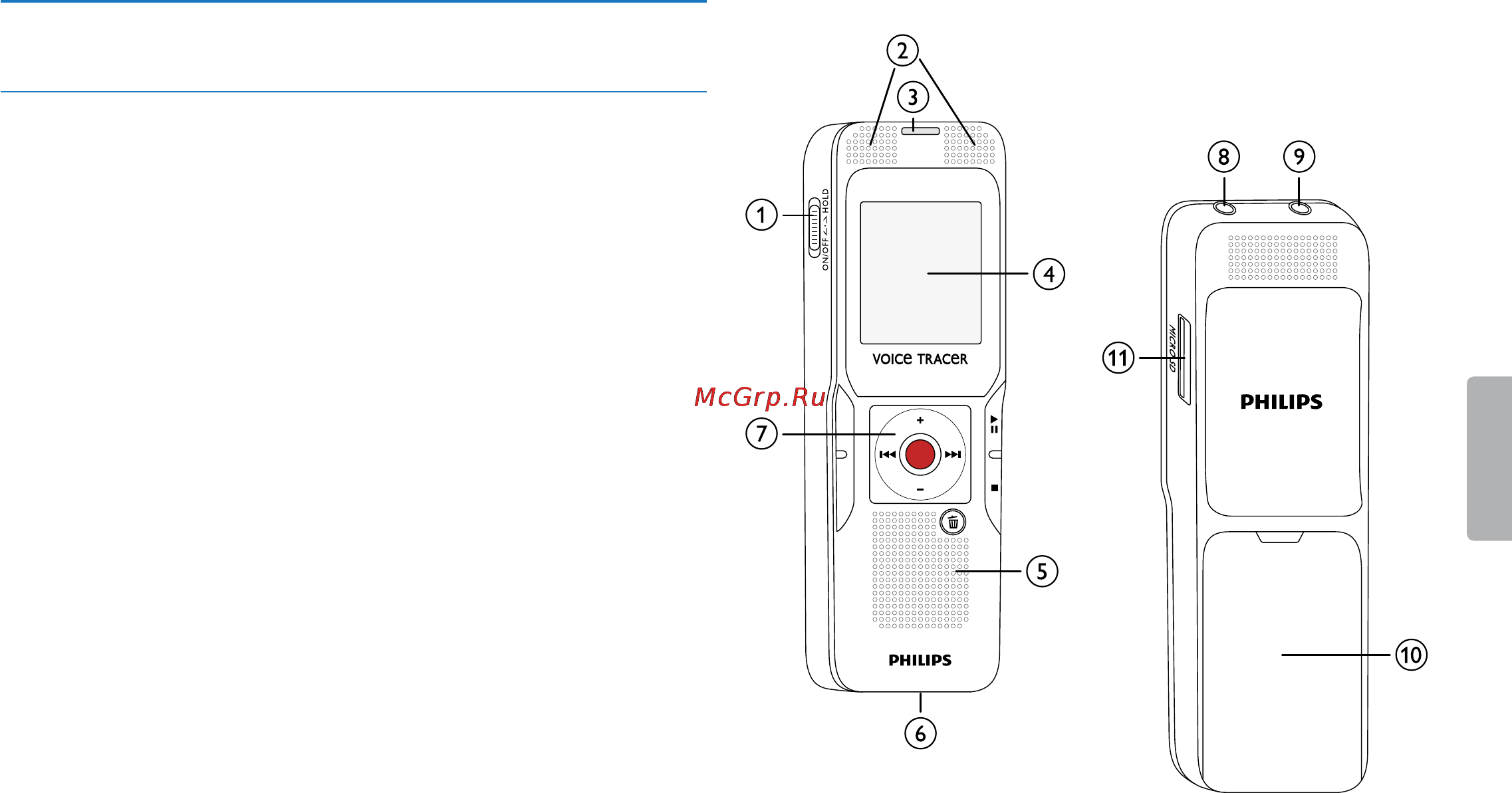 Philips DVT3400 [12/68] Общий вид изделия