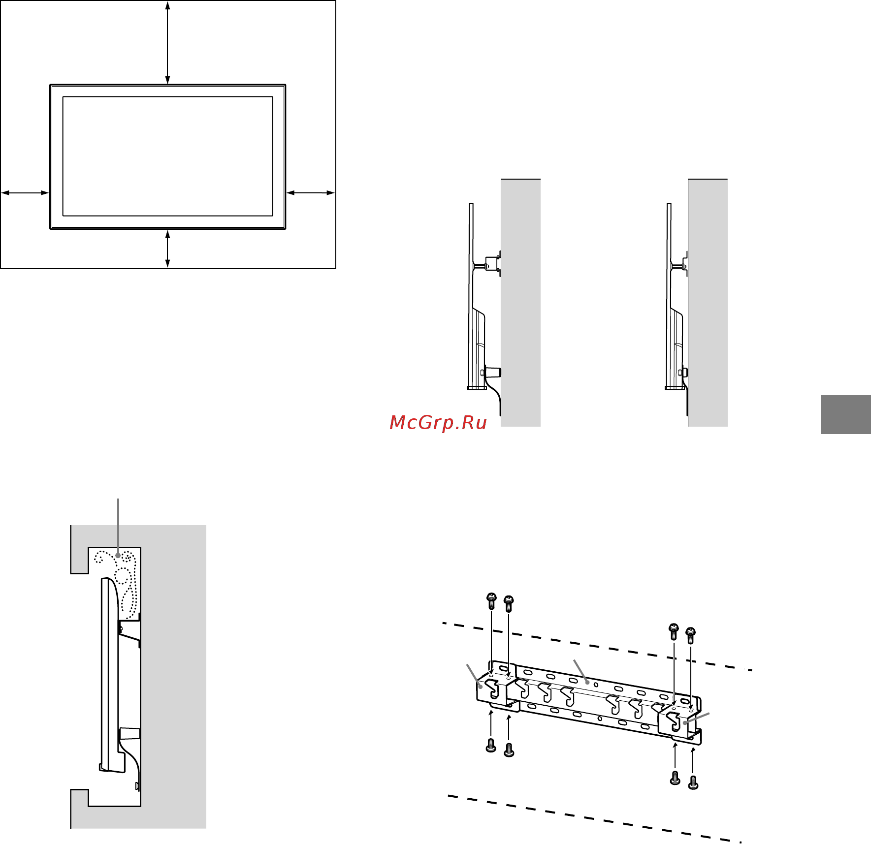 Sony KDL-55W805C [172/321] Když je zvolena možnost 2 a připevněte adaptér základny pomocí šroubu psw 4x10 k základně 20
