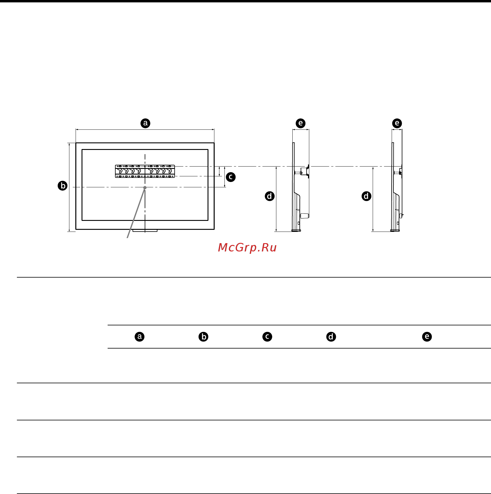 Sony KDL-55W805C [6/321] Deciding on the installation location