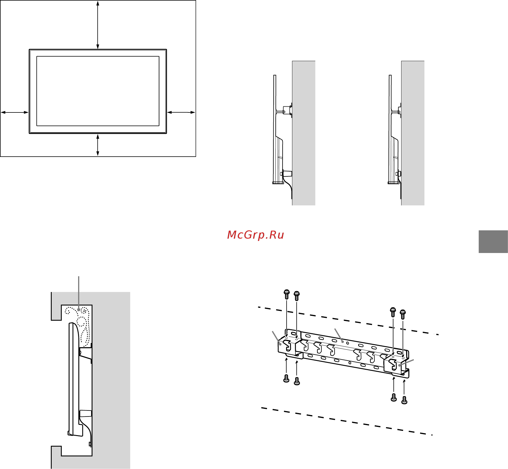 Sony KDL-55W805C [7/321] Fit base adaptor by using screw psw 4x10 to base 20 when selecting 2 a
