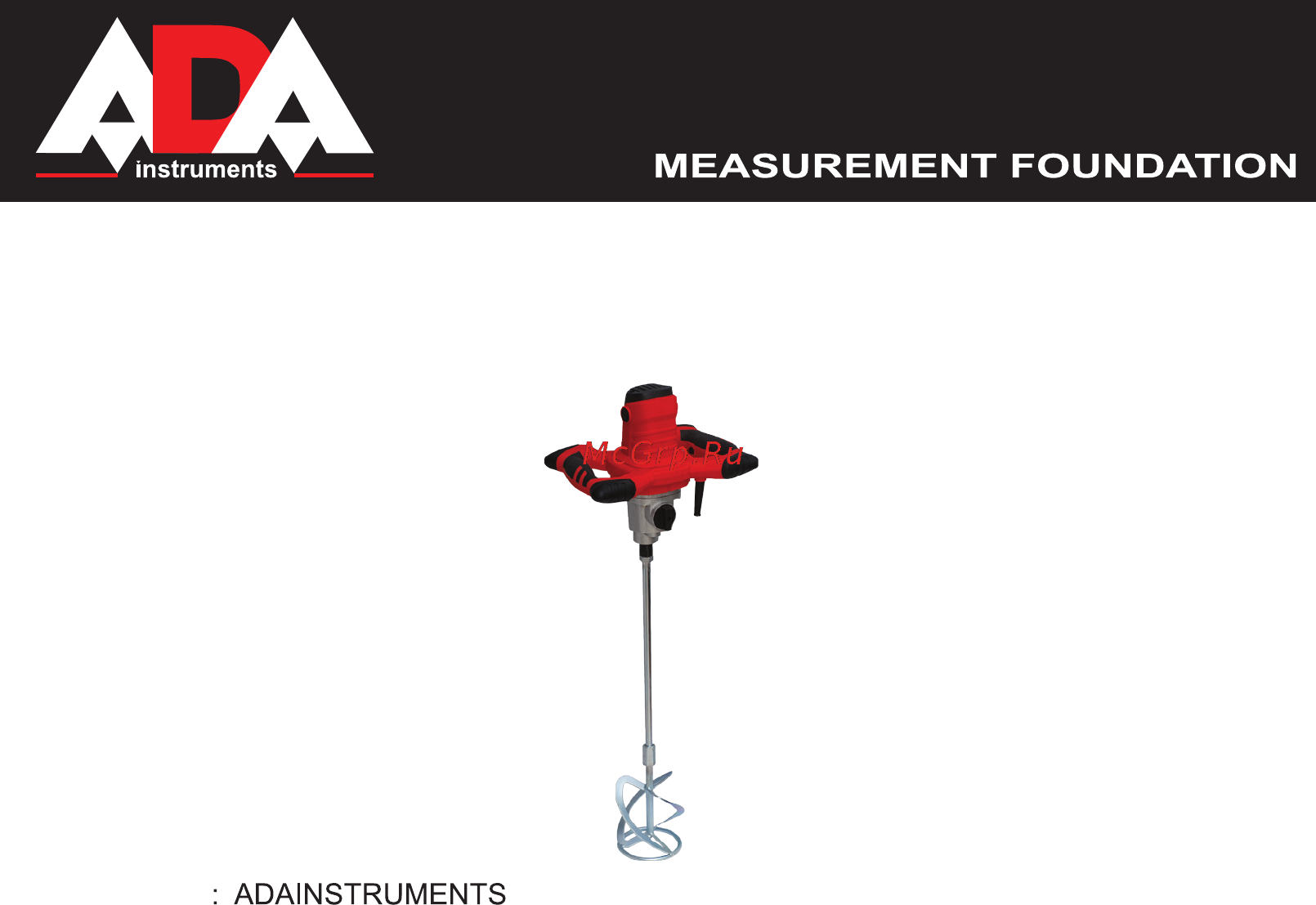 Ada HAND MIXER 1000 А00295 Инструкция по эксплуатации онлайн
