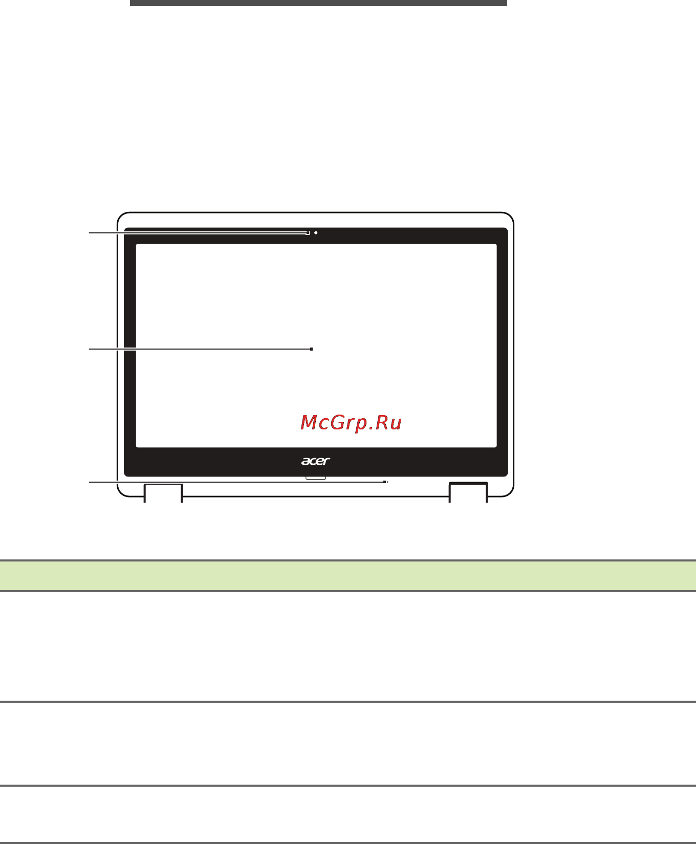 Acer Aspire R3-471TG-555B [9/105] Накомство с ноутбуко